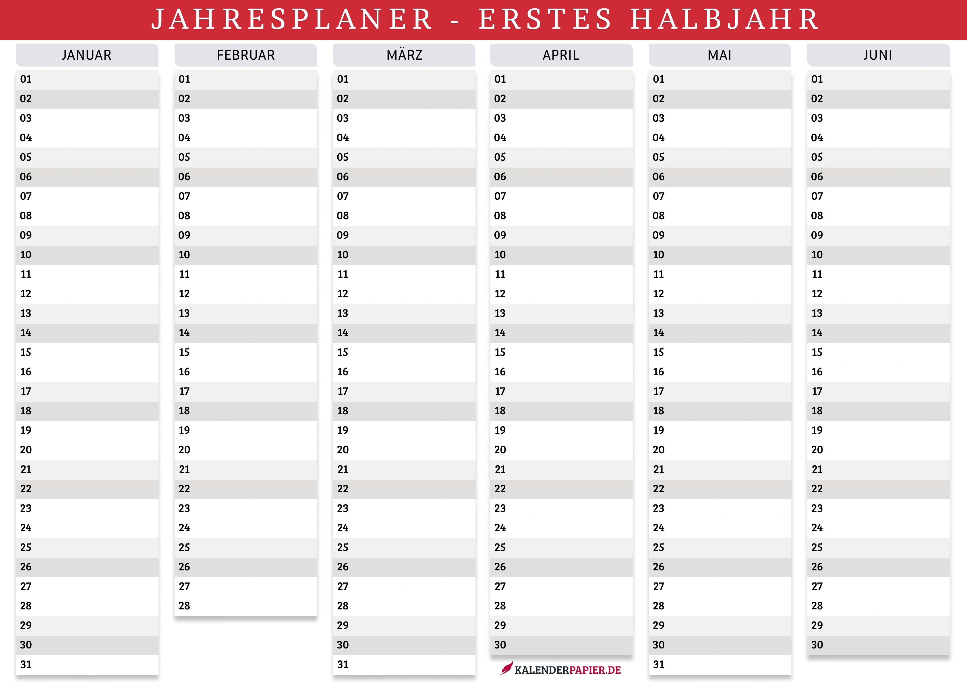 Salbeigrün – Erstes Halbjahr