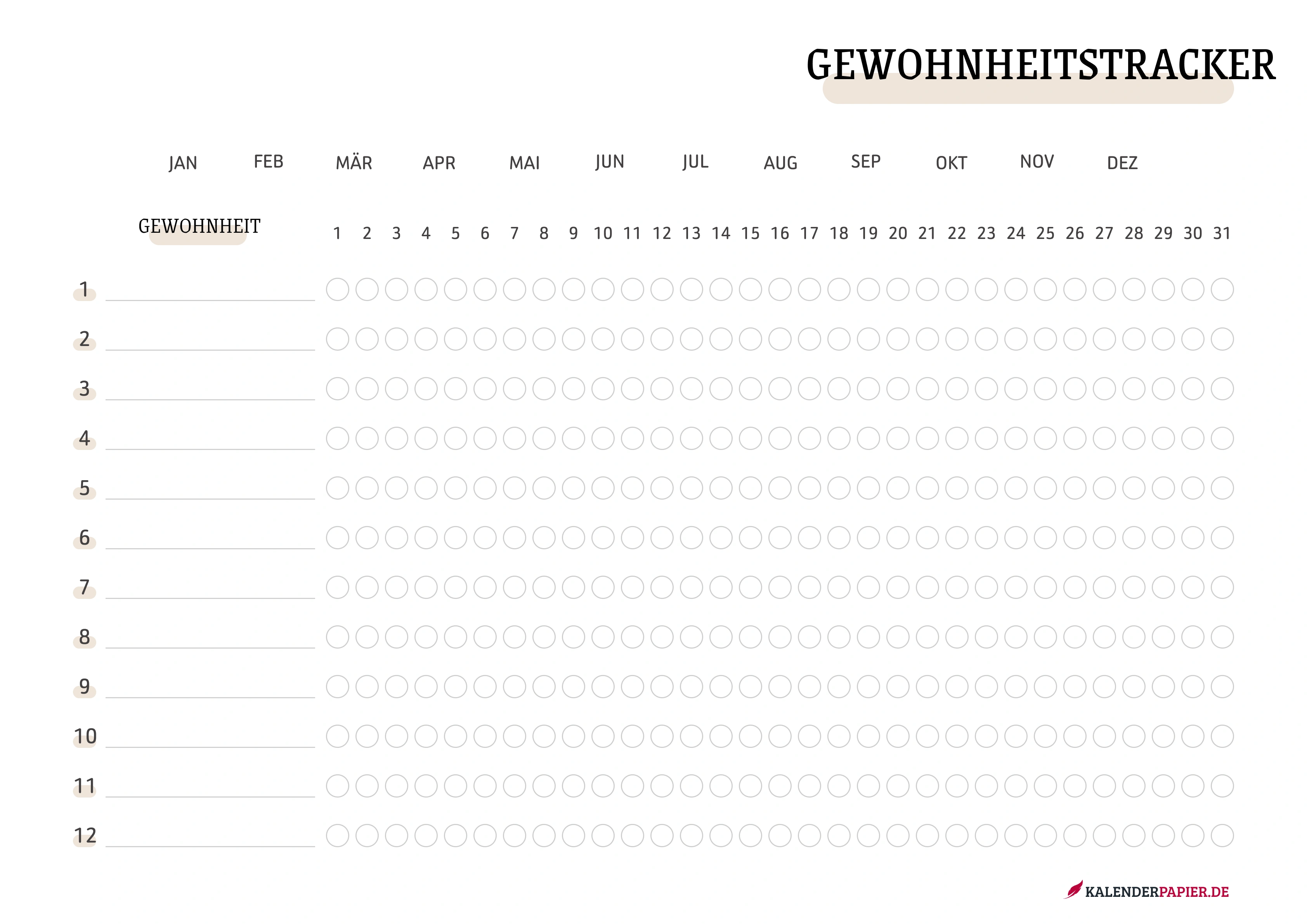 monatsplaner 2026 mit Feiertagen Deutschland